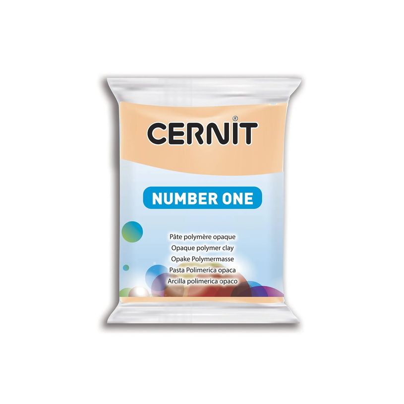 5411711456058-Cernit Number One - Pâte à modeler - 56 g - pêche - argile polymère-P_405220608_5-2