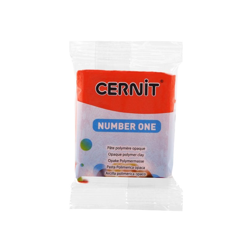 5411711426945-Cernit Number One - Pâte à modeler - 56 g - rouge coquelicot - argile polymère-P_405220610_1-0