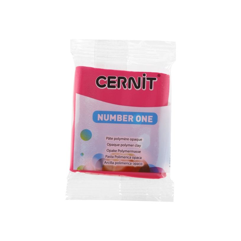 5411711447827-Cernit Number One - Pâte à modeler - 56 g - framboise - argile polymère-P_405220614_1-0