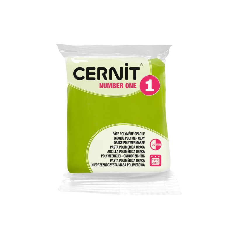 5411711447834-Cernit Number One - Pâte à modeler - 56 g - citron vert - argile polymère-P_405220616_2-4