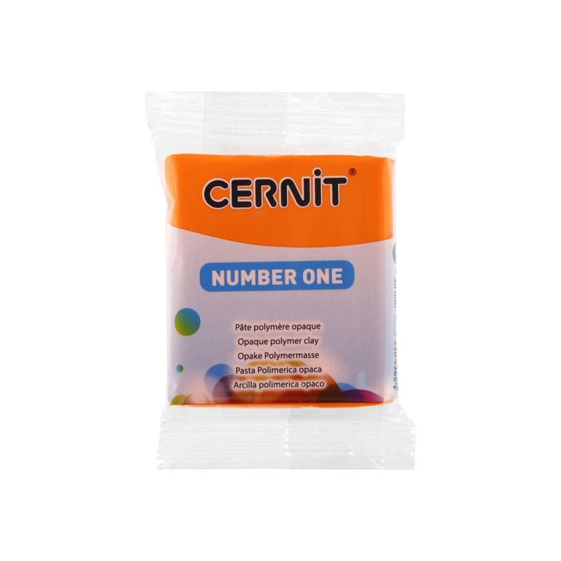 5411711427058-Cernit Number One - Pâte à modeler - 56 g - orange - argile polymère-P_405220627_1-0