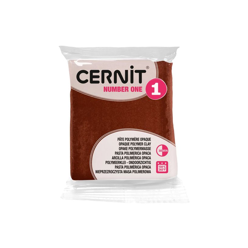 5411711427065-Cernit Number One - Pâte à modeler - 56 g - brun - argile polymère-P_405220628_2-6
