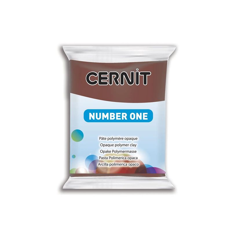 5411711427065-Cernit Number One - Pâte à modeler - 56 g - brun - argile polymère-P_405220628_3-2