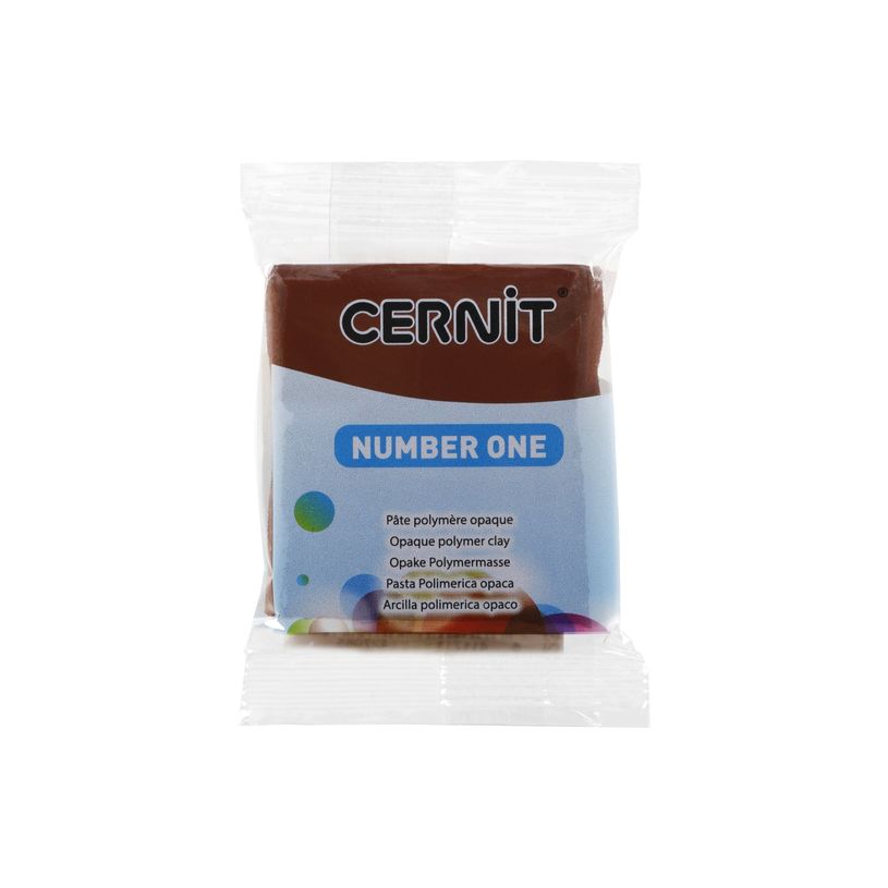 5411711427065-Cernit Number One - Pâte à modeler - 56 g - brun - argile polymère-P_405220628_4-4