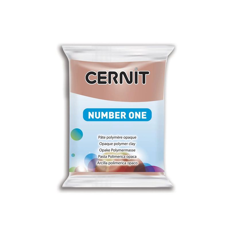 5411711447889-Cernit Number One - Pâte à modeler - 56 g - taupe - argile polymère-P_405220629_5-2