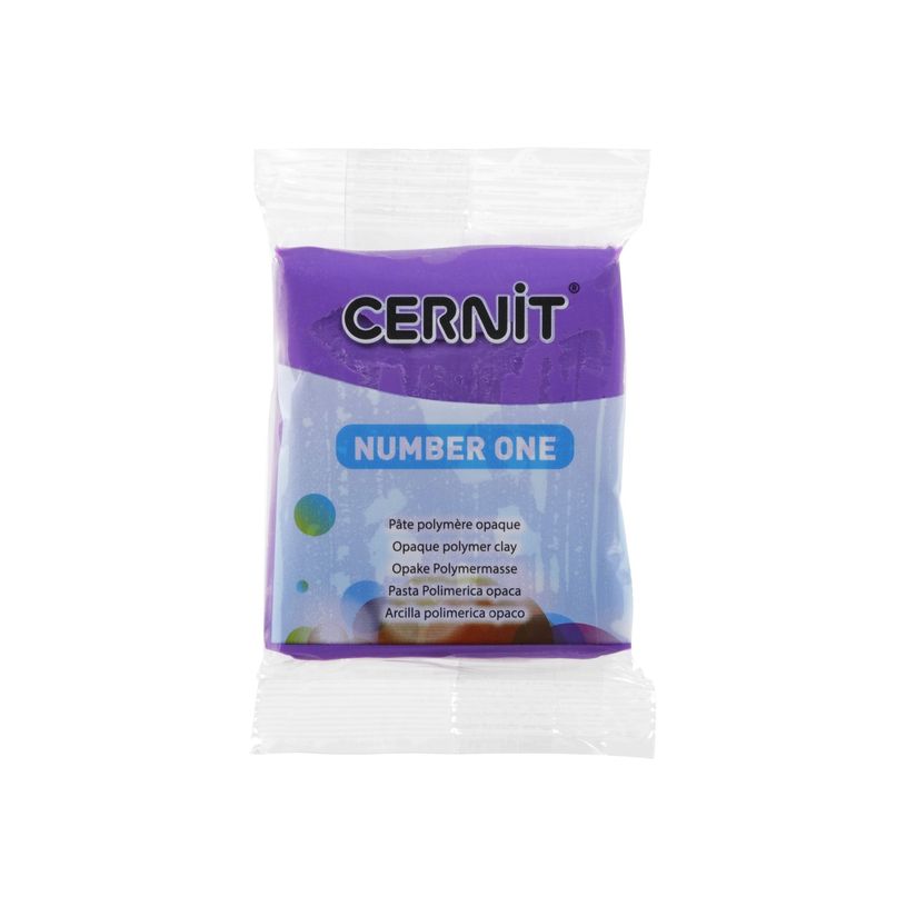 5411711427119-Cernit Number One - Pâte à modeler - 56 g - violet - argile polymère-P_405220630_1-0