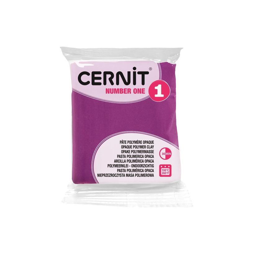 5411711456119-Cernit Number One - Pâte à modeler - 56 g - violet - argile polymère-P_405220632_2-3