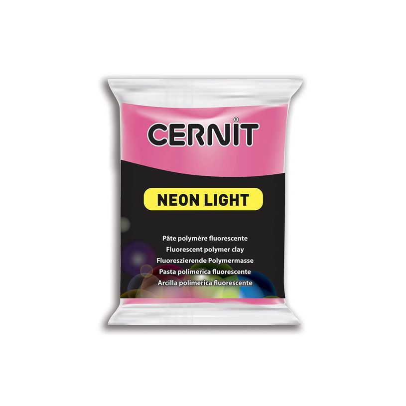 5411711427539-Cernit Neon Light - Pâte à modeler - 56 g - Fuchsia - matériau fluorescent, argile poly-P_405220636_5-1