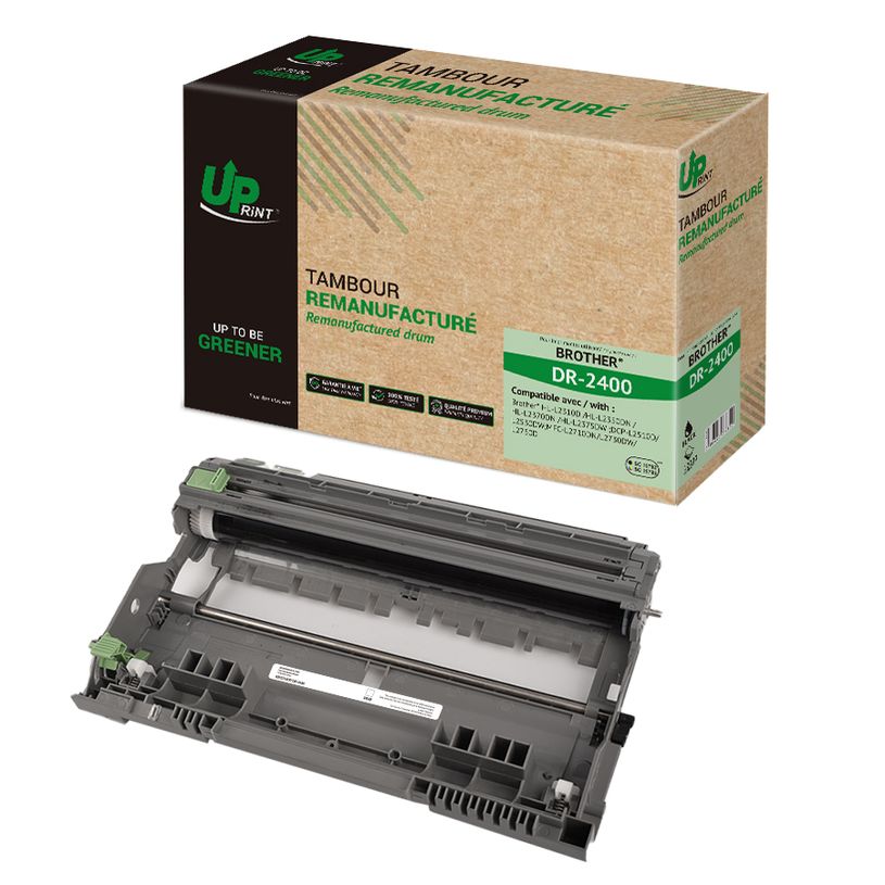 3584770912109-Tambour remanufacturé Brother DR2400 - noir - Uprint--2