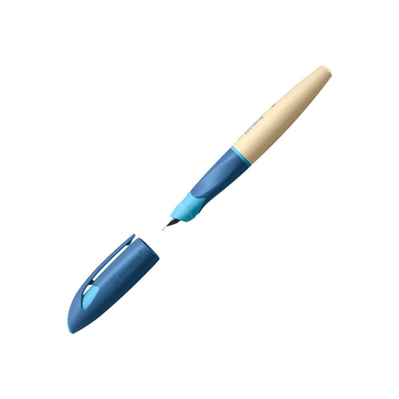 4006381606349-STABILO EASYbirdy Timber - Stylo plume - non permanent - bleu roi-P_405221027_4-0