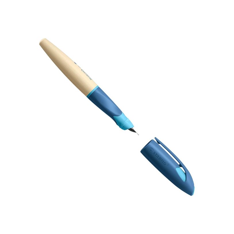 4006381606370-STABILO EASYbirdy Timber - Stylo plume - non permanent - bleu roi-P_405221043_4-0