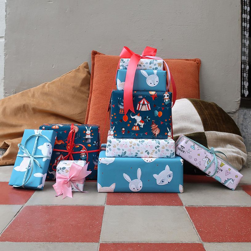 5404019361162-Rouleau papier cadeau couché 0,7 x 2 m 80g BILLIE - Viquel-P_405221364_4-3