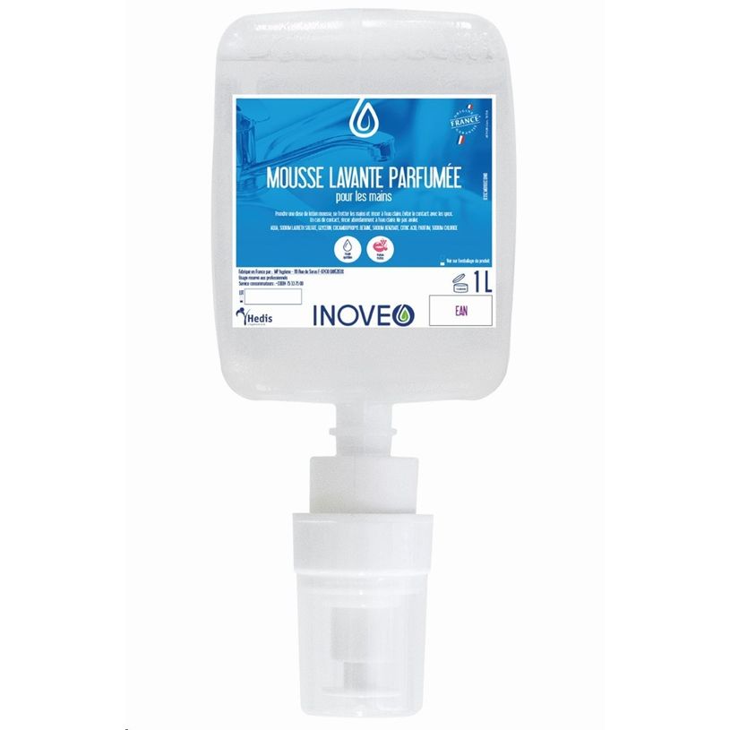 3378923310337-INOVEO - Savon mousse lavante 1l pour distributeur-P_405221548_1-0