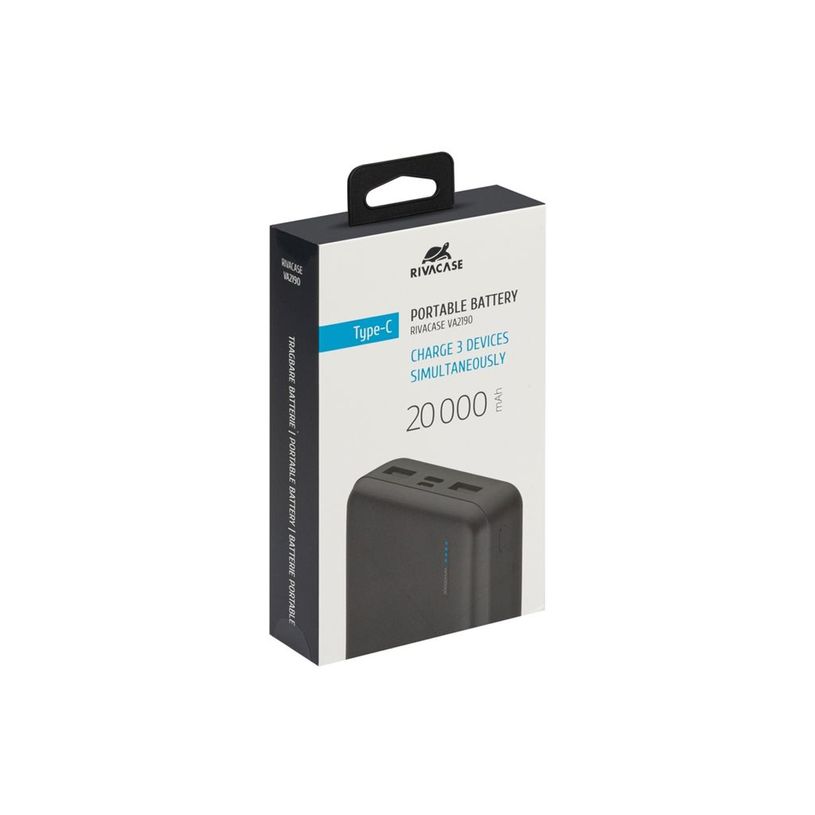4260709010793-Riva Case Rivapower VA2190 - Batterie externe - 20000 mAh - 3 connecteurs de sortie - noi-P_405221555_1-12