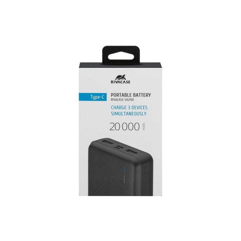 4260709010793-Riva Case Rivapower VA2190 - Batterie externe - 20000 mAh - 3 connecteurs de sortie - noi-P_405221555_2-13