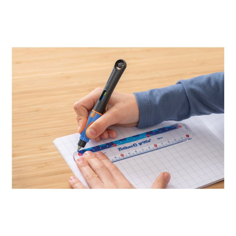 4012700820358-Pelikan Griffix 4 - Stylo plume - gaucher - Neon black-P_405221610_3-1