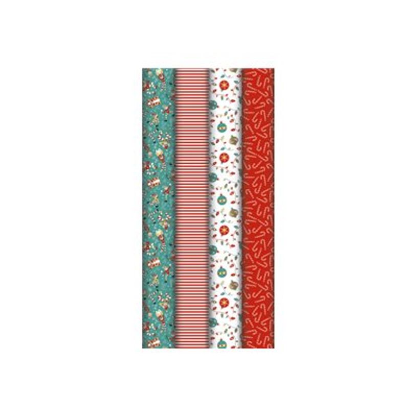 3329682021101-Clairefontaine Excellia Christmas - Emballage cadeau - 70 cm x 2 m - 80 g/m² - leprechaun-P_405221750_1-0