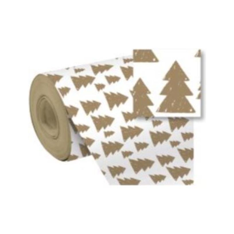 3329682239247-Clairefontaine Christmas - Emballage cadeau - 35 cm x 5 m - 70 g/m² - papier kraft-P_405221758_1-0