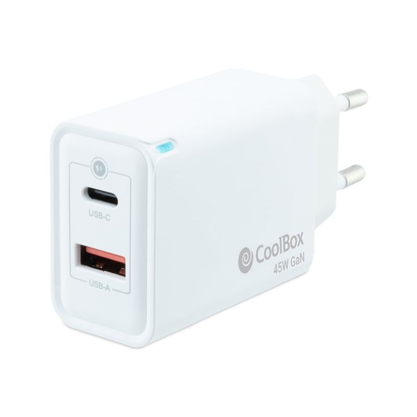 8437012429963-CoolBox - Chargeur secteur - 45 Watt - Quick Charge - 2 connecteurs de sortie -P_405221767_3-2