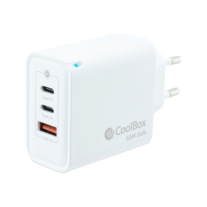 8437012429970-CoolBox - Chargeur secteur - 65 Watt - Quick Charge - 3 connecteurs de sortie-P_405221768_4-3