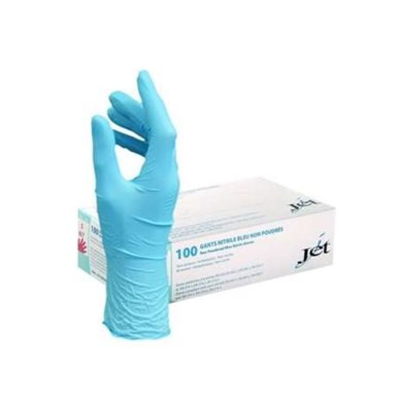 3378927596805-JET - Gants - taille : 8 - caoutchouc nitrile - bleu (pack de 100)-P_405221927_1-0