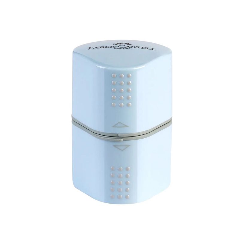 4005401838746-Faber-Castell Trio - Taille-crayon - triangulaire - 3 trous - bleu ciel-P_405222017_1-0
