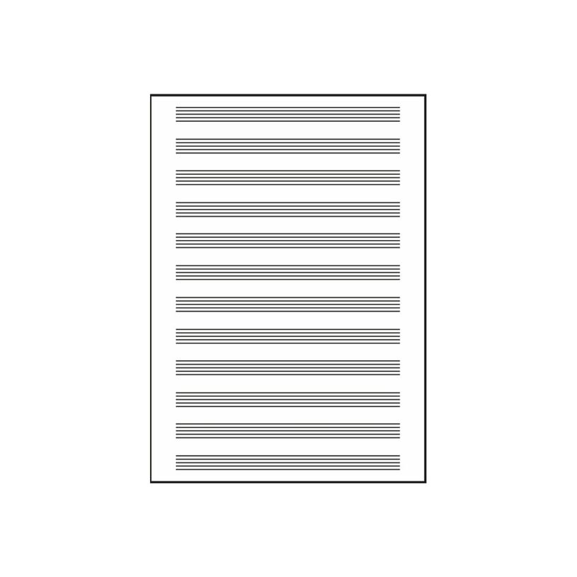 4006144962019-Oxford School - Bloc-notes musical - reliure à spirale - A4 - 50 feuilles - blanc brillan-P_405222065_6-2