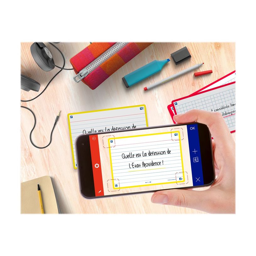 3020120153520-Oxford FLASH 2.0 - Fiche d'index - A6 (105 x 148 mm) - paysage - 80 feuilles - blanc - lig-P_405222077_3-2