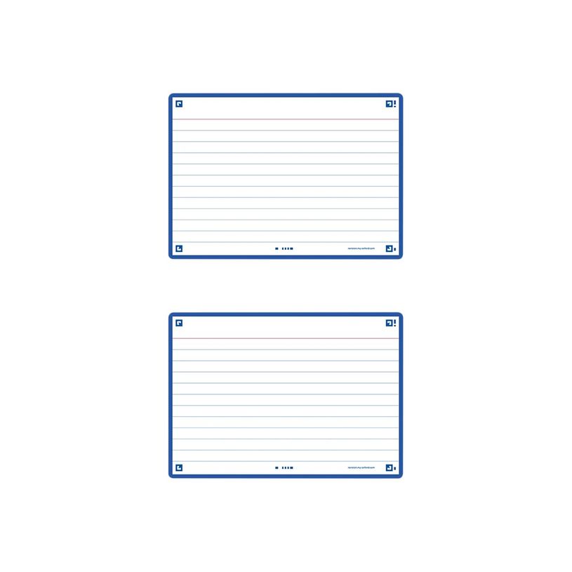 3020120153285-Oxford FLASH 2.0 - Fiche d'index - A6 (105 x 148 mm) - paysage - 80 feuilles - blanc - lig-P_405222079_5-1