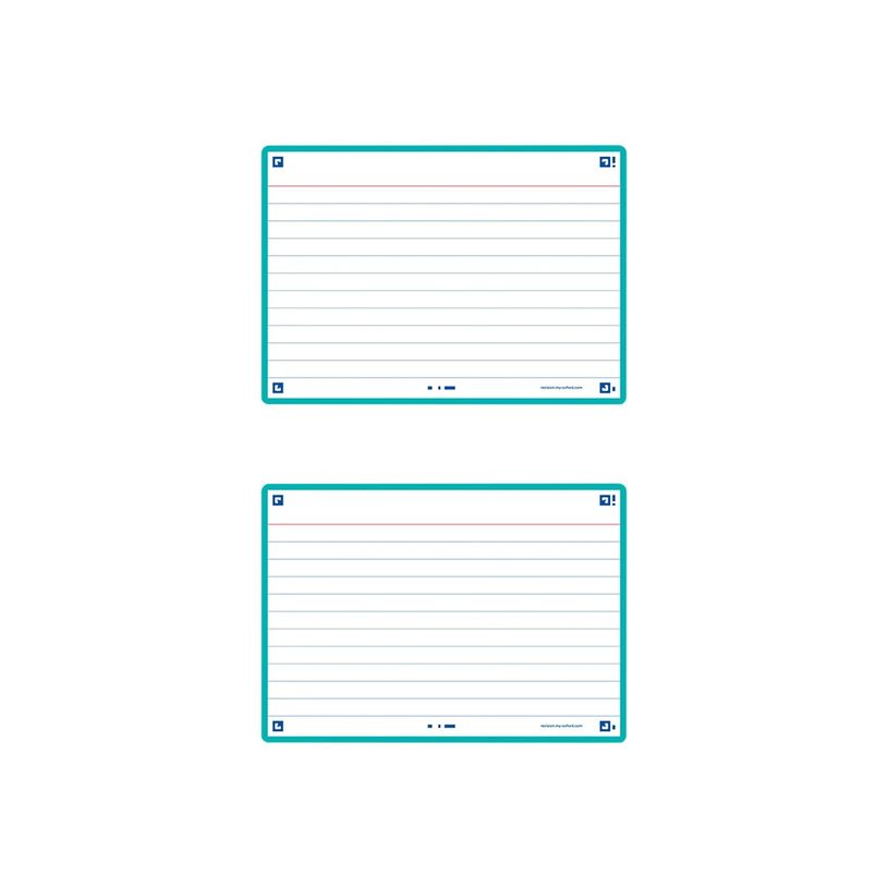 3020120153582-Oxford FLASH 2.0 - Fiche d'index - A6 (105 x 148 mm) - paysage - 80 feuilles - blanc - lig-P_405222080_5-1