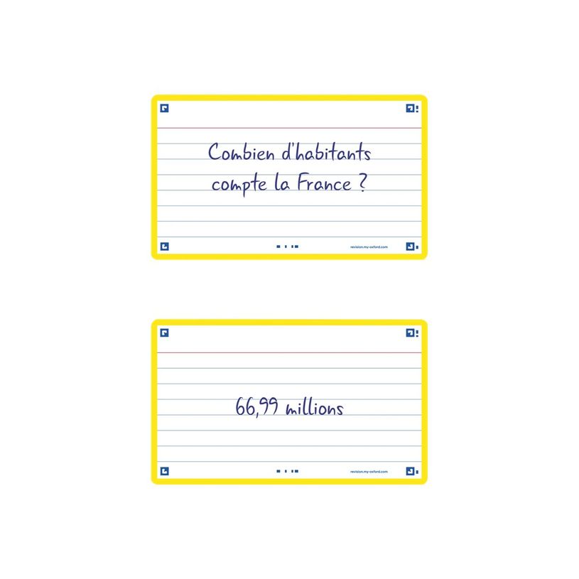 3020120152448-Oxford FLASH 2.0 - Fiche d'index - 75 x 125 mm - paysage - 80 feuilles - blanc - ligné-P_405222085_5-1