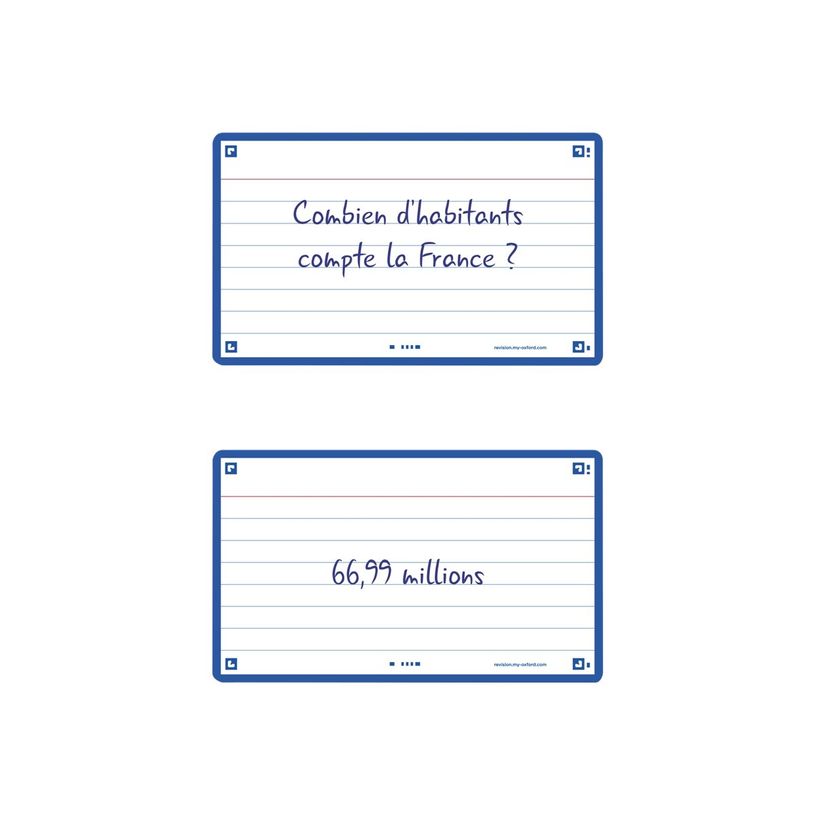 3020120152202-Oxford FLASH 2.0 - Fiche d'index - 75 x 125 mm - paysage - 80 feuilles - blanc - ligné-P_405222087_4-0