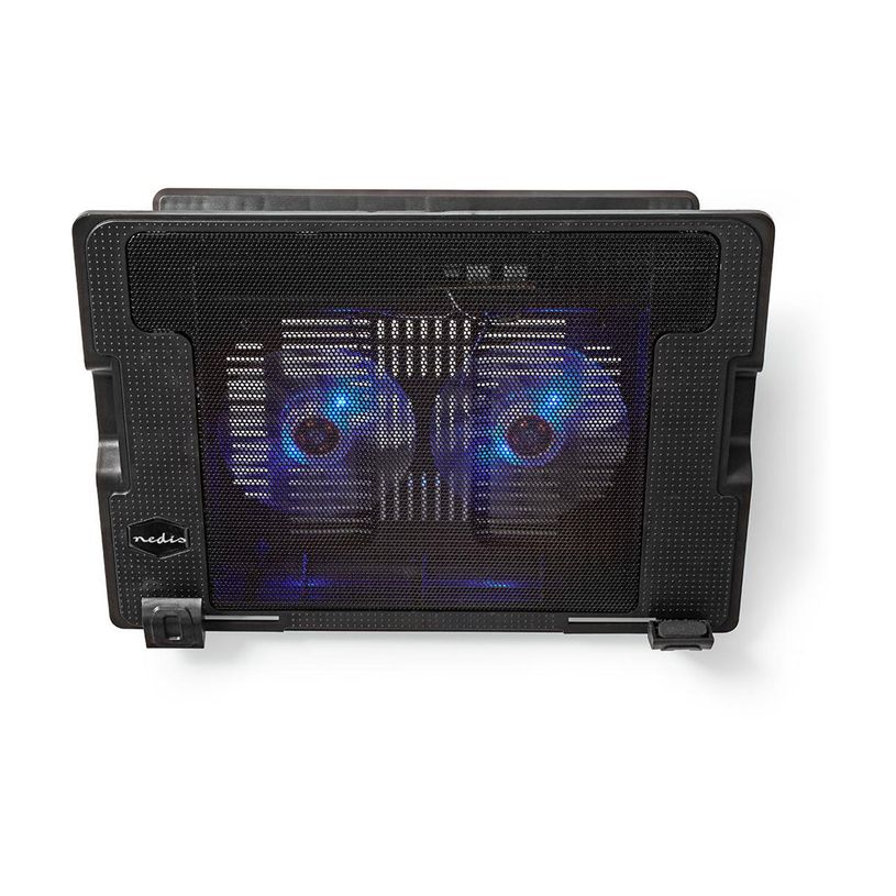 5412810287079-Nedis NBCR200BK - Support pour PC portable jusqu'à 18" - 2 ventilateurs - noir-P_405222111_11-10