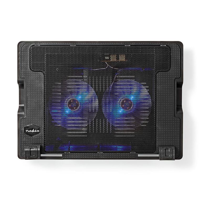 5412810287079-Nedis NBCR200BK - Support pour PC portable jusqu'à 18" - 2 ventilateurs - noir-P_405222111_5-4