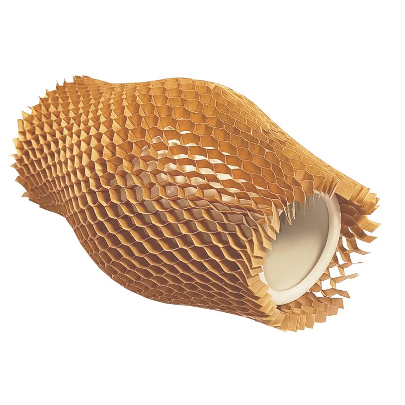 3240180008541-E.Pack La Couronne - 100 Manchons 100% papier -Diamètre 47mm Epaisseur nid d'abeille  2 cm Longueur  600m-P_405222148_2-1