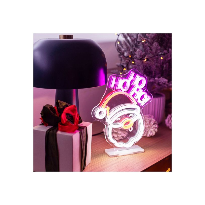8052694020088-Legami - Enseigne lumineuse LED à effet néon - Santa Claus - Noël-P_405222223_1-9