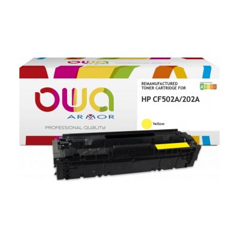 3112539935429-Cartouche laser remanufacturée HP CF502A - Jaune - Owa-P_405222249_1-0