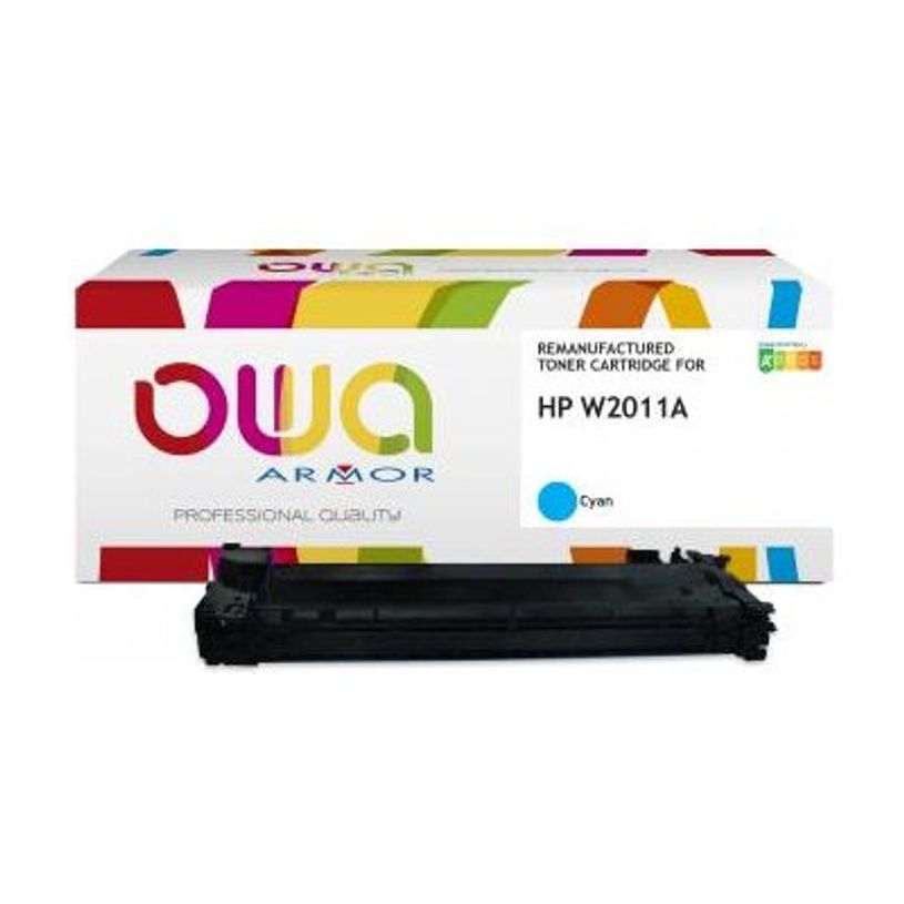 3112539845148-Cartouche laser remanufacturée HP W2011A - Cyan - Owa-P_405222252_1-0
