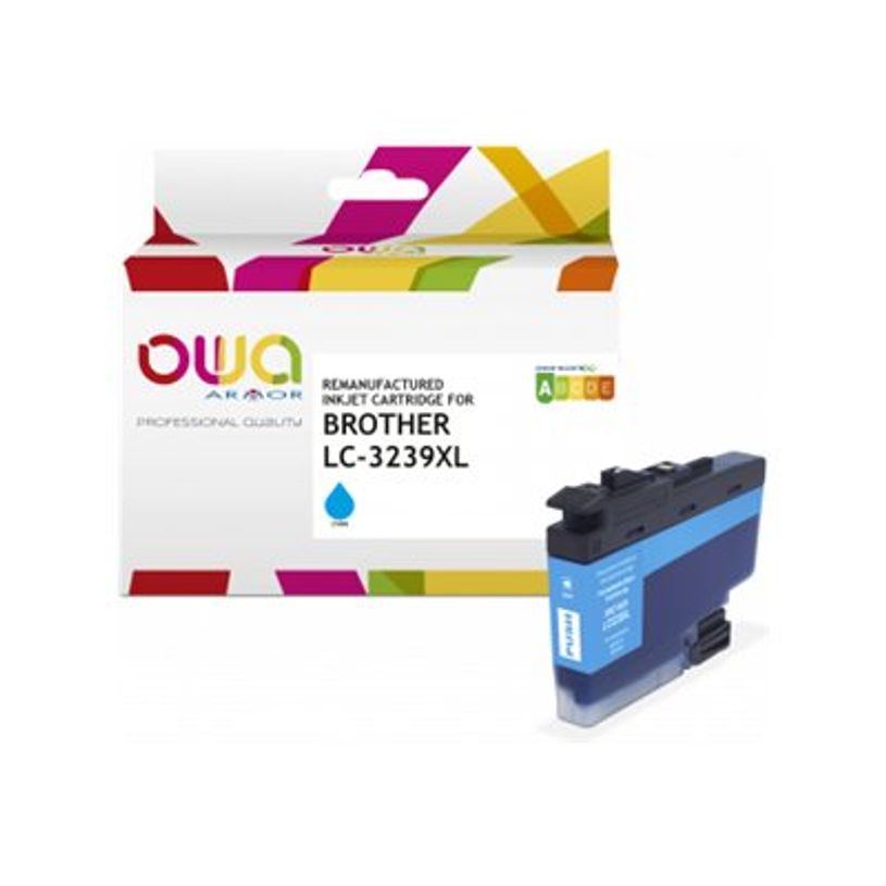 3112539915933-Cartouche remanufacturée Brother LC3239XL - cyan - Owa-P_405222261_1-0
