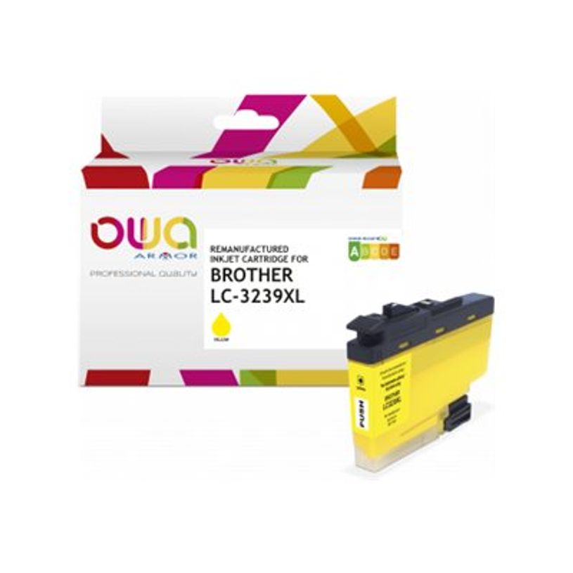 3112539915957-Cartouche remanufacturée Brother LC3239XL - jaune - Owa-P_405222263_1-0