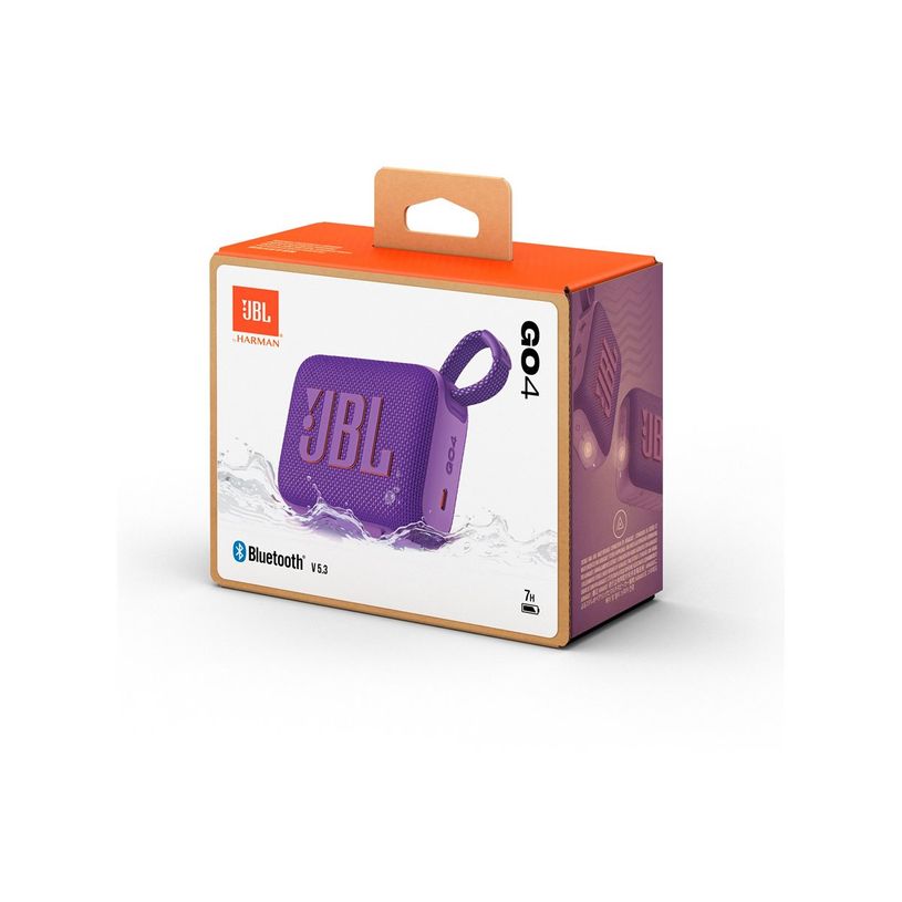 1200130009471-JBL Go 4 - Mini enceinte - Bluetooth - violet-P_405222282_1-1