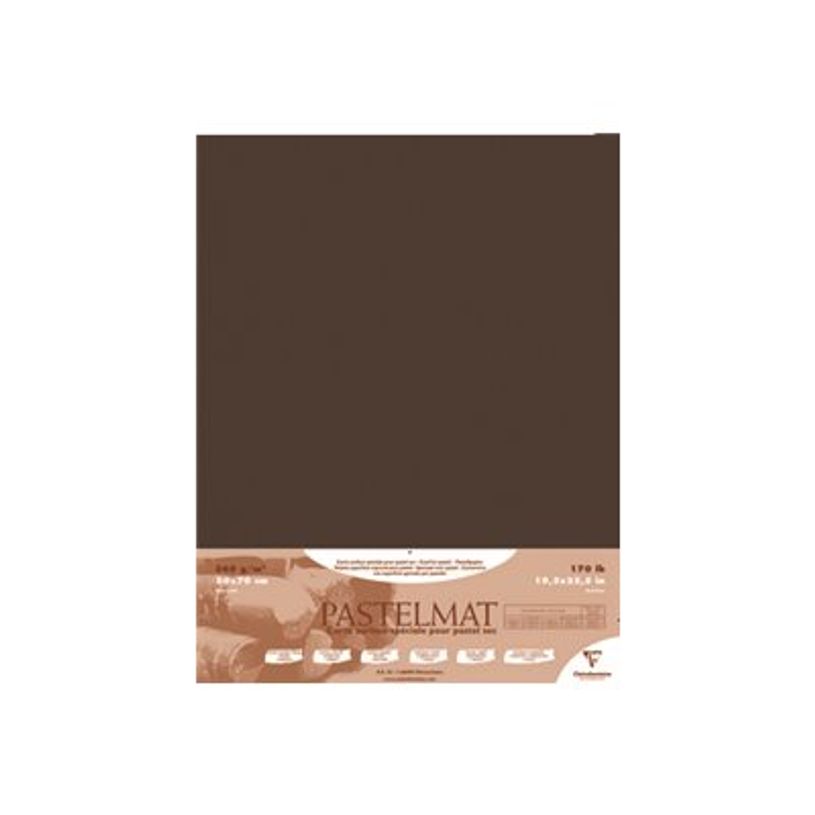 0404052226362-Clairefontaine Pastelmat - Papier - 500 x 700 mm - 5 feuilles - anthracite - 360 g/m²-P_405222636_2-0