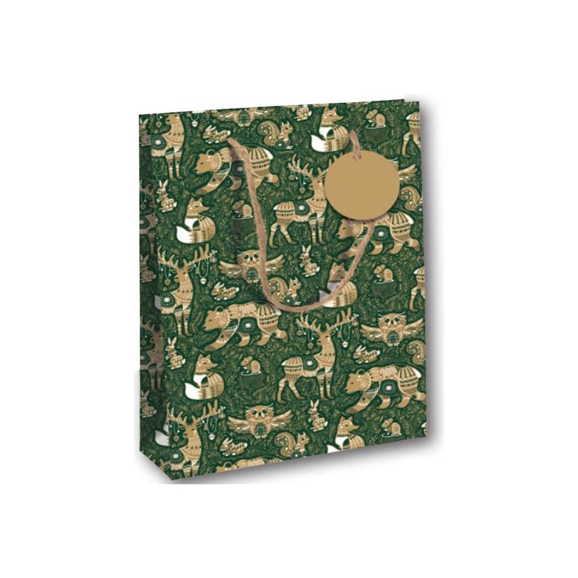 5033601026013-Clairefontaine Christmas Forest S2 - Sac cadeau - 26.5 cm x 14 cm x 33 cm-P_405222782_1-0