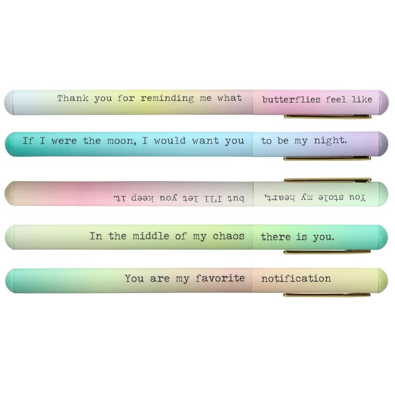 3173740252231-Plumink métal INK "Poetry of Love" 5 designs assortis --0