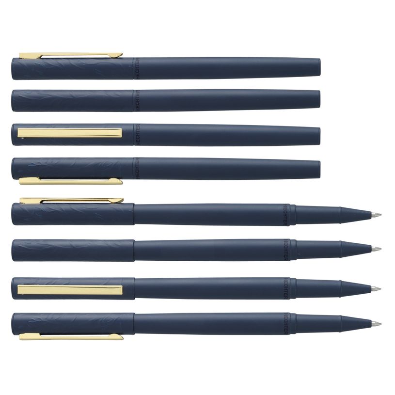 3219911830270-Roller HECHTER PARIS "Linéaire Wood" coloris bleu --0