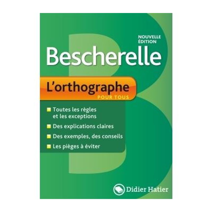 9782401071445-Bescherelle - L'orthographe--0