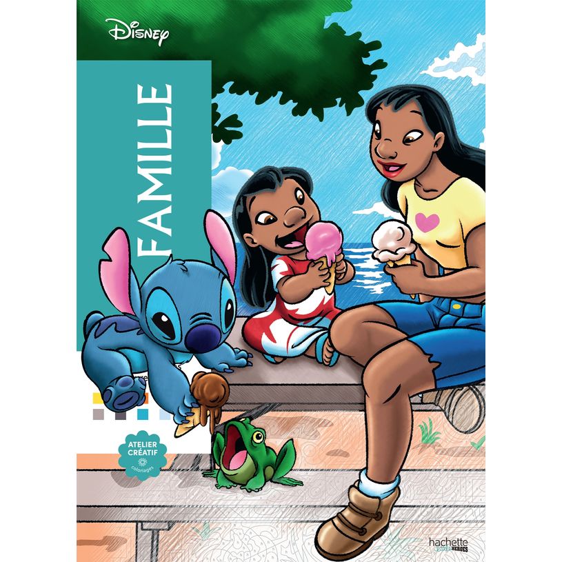 9782017242253-Coloriages mystères Disney - Famille--0
