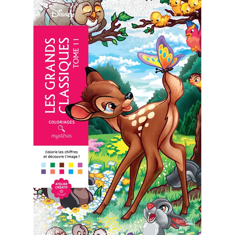 9782017256953-Coloriages mystères Disney - Les Grands classiques Tome 11--0
