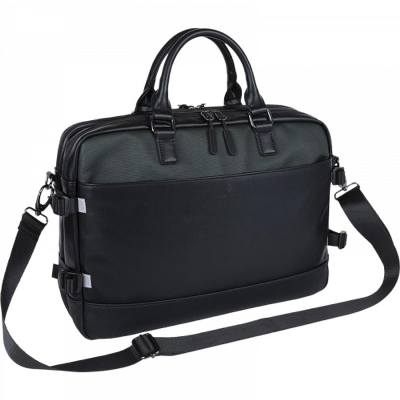 3664447197784-Oberthur - Sacoche pour ordinateur 15.6 - noir vert Halifax-P_405223198_1-0