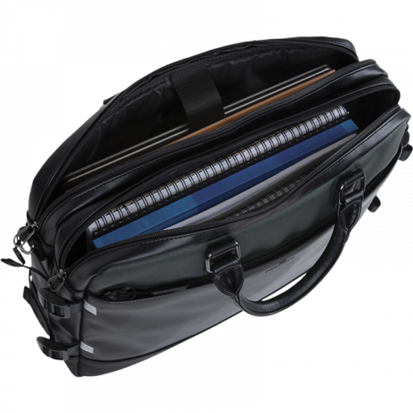 3664447197784-Oberthur - Sacoche pour ordinateur 15.6 - noir vert Halifax-P_405223198_2-1